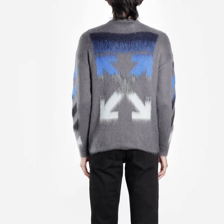 OFF WHITE Diag Brushed Sweater-2