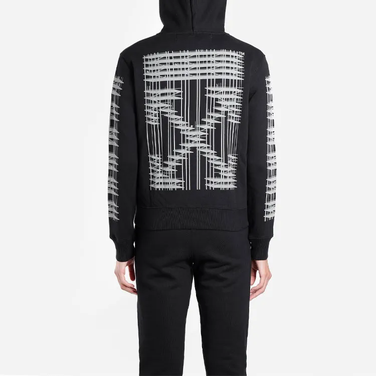 OFF WHITE Scaffold Arrow Logo Zip Hoodie-2