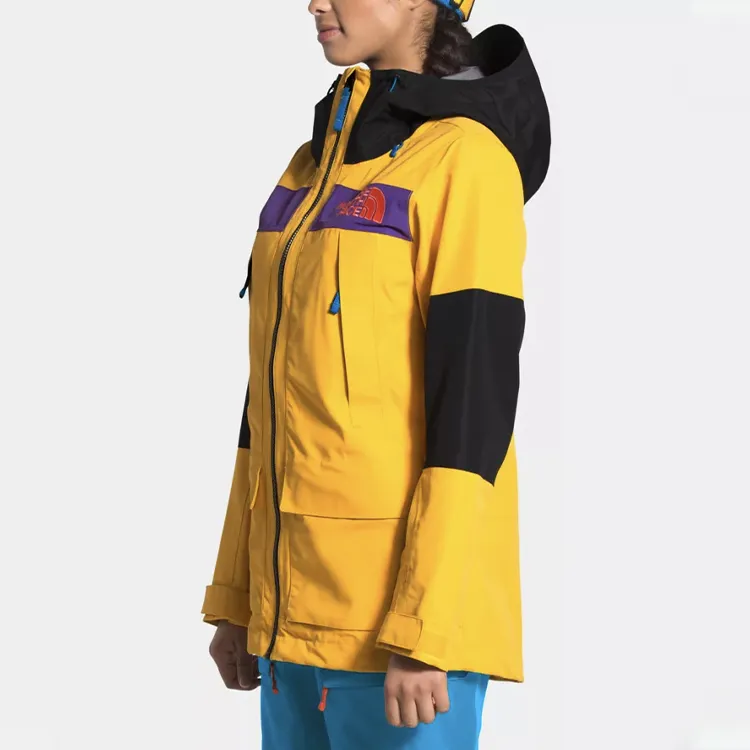 THE NORTH FACE Water Resistant Windproof Breathable Windbreaker Coats Women's Yellow-2