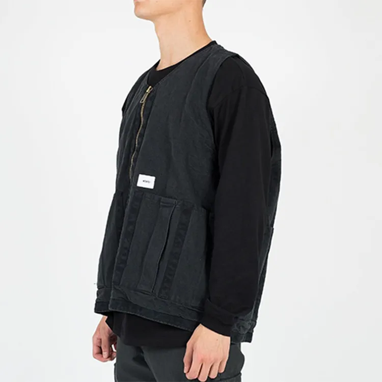 WTAPS Vests Unisex Black-4