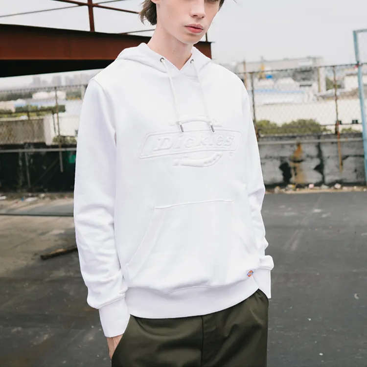 Dickies Hooded Regular Sweatshirt Men's White-1