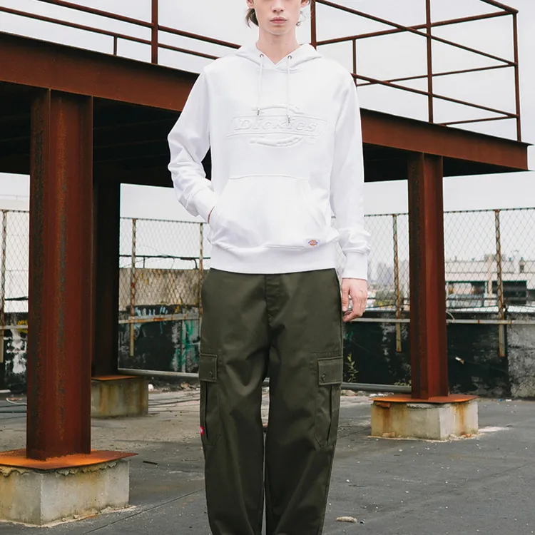 Dickies Hooded Regular Sweatshirt Men's White-2