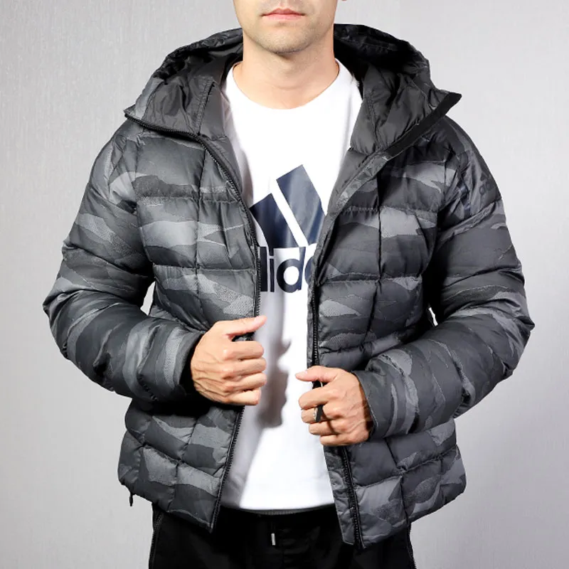Adidas Down Jackets Men Black-5