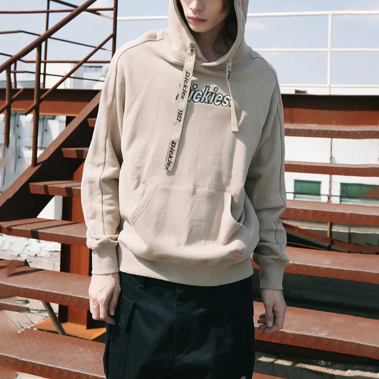 Dickies Hooded Loose Fit Regular Sweatshirt Men's Sand-1