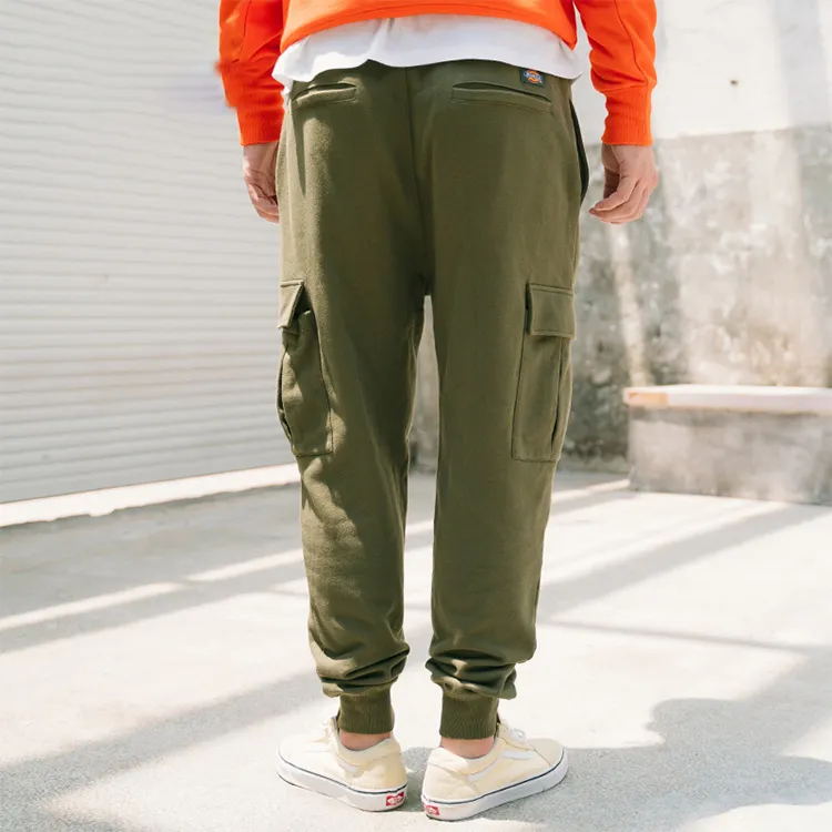 Dickies Straight Casual Pants Men's Army Green-3