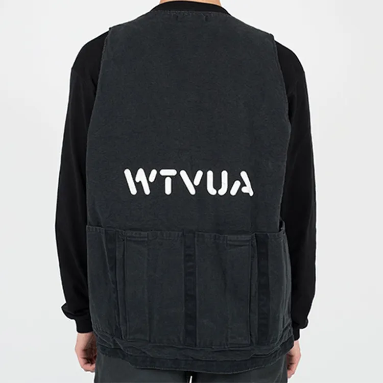 WTAPS Vests Unisex Black-3