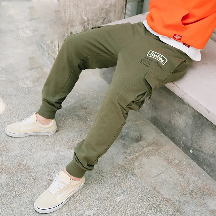 Dickies Straight Casual Pants Men's Army Green-2