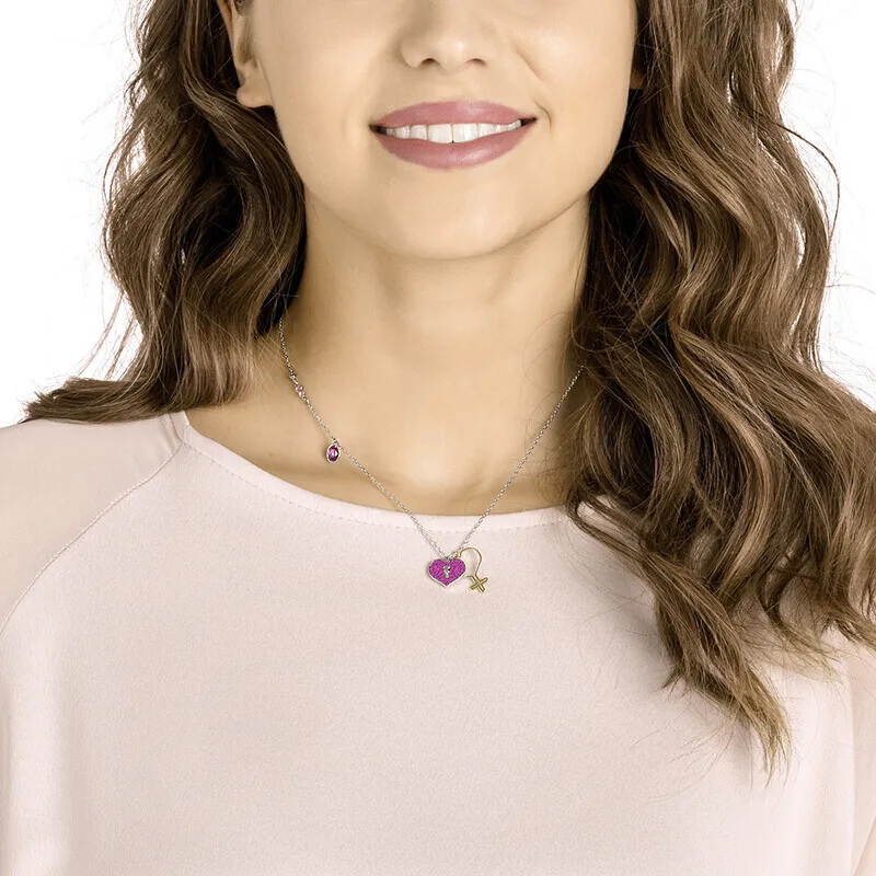 Swarovski MINE Swarovski Crystal Necklaces Women's White Gold Plated-2
