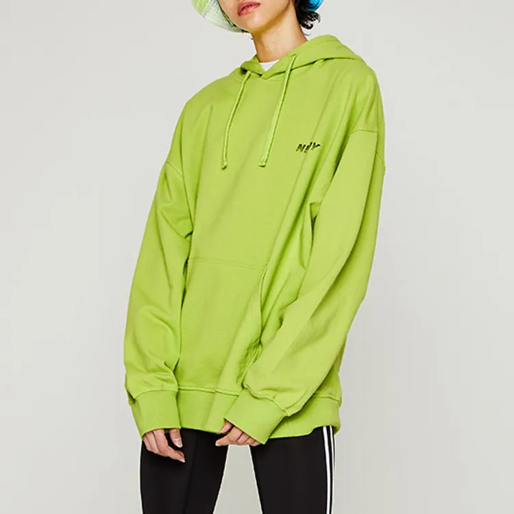 NERDY Loose Fit Regular Sweatshirt Unisex Green Yellow-2