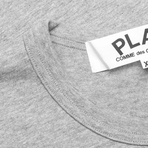CDG Play T-Shirts Men Gray S - POIZON