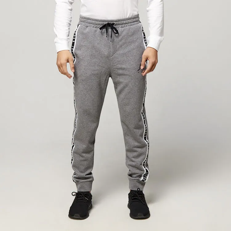 Jordan Air Knitted Sweatpants Men's Gray-2