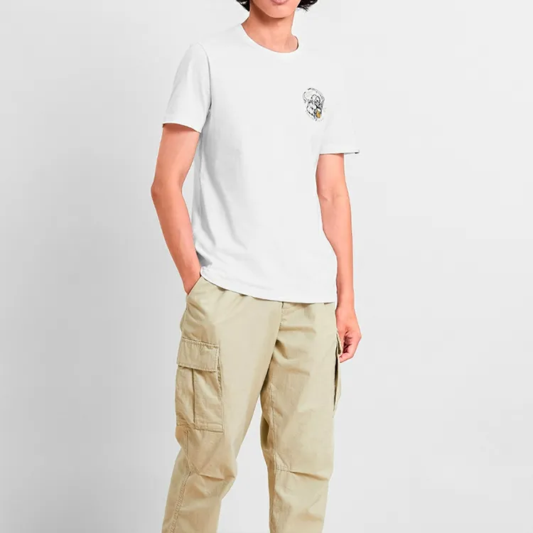 Vans T Shirts Men White-2