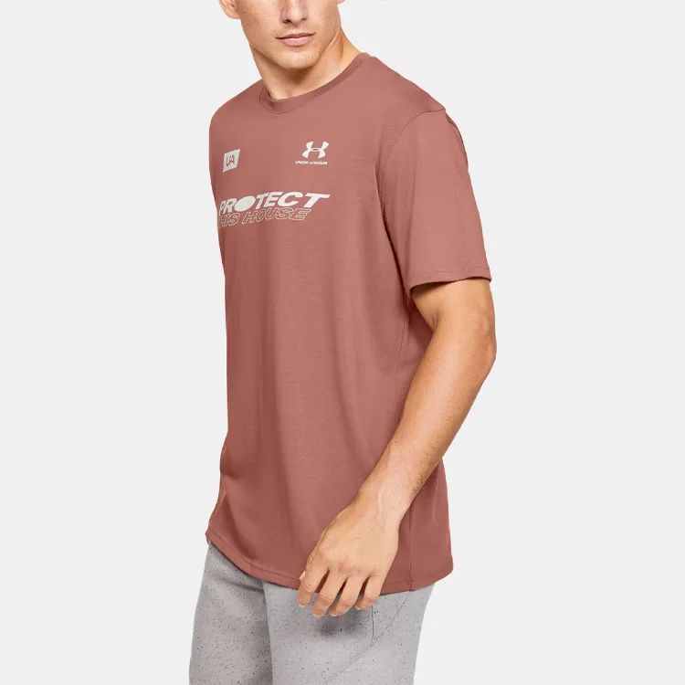 Under Armour T Shirts Men Red-5