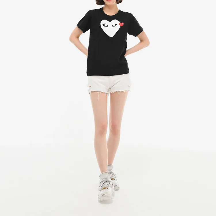 CDG Play T Shirts Women's-5