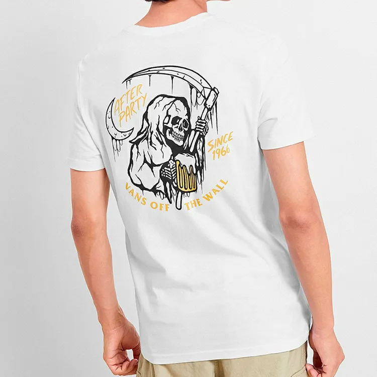 Vans T Shirts Men White-4