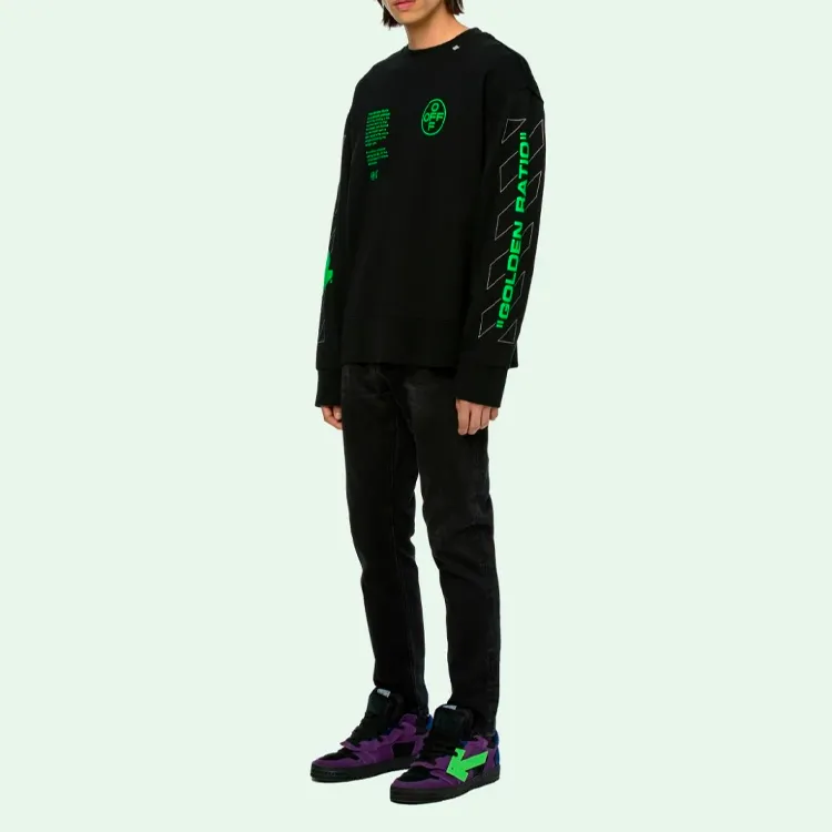 OFF WHITE Arch Shapes Incompiuto Sweatshirt-6