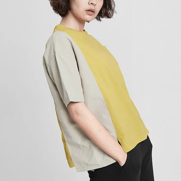 THE NORTH FACE T Shirt Women's Yellow-4