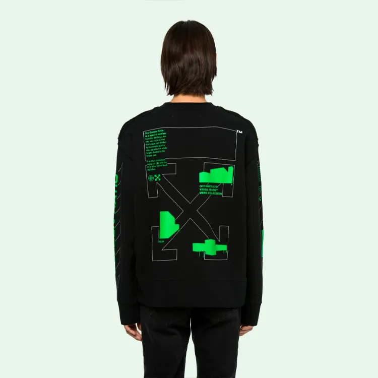 OFF WHITE Arch Shapes Incompiuto Sweatshirt-1