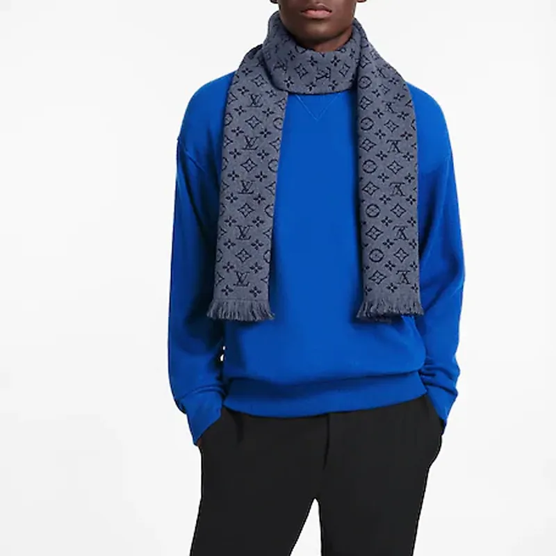 LOUIS VUITTON M78525 Monogram Classic Scarf-2