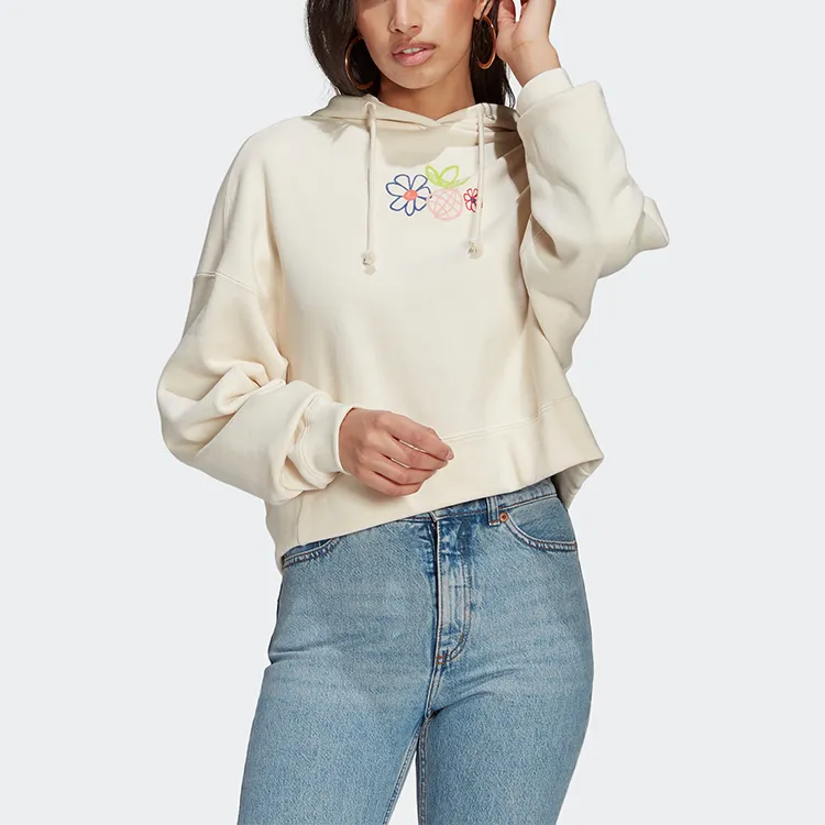 Adidas Originals Sweatshirt Women's Ecru-2