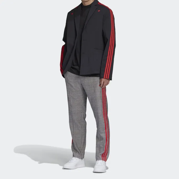 Adidas Originals Set in Sleeve T Shirt Men's Black-6