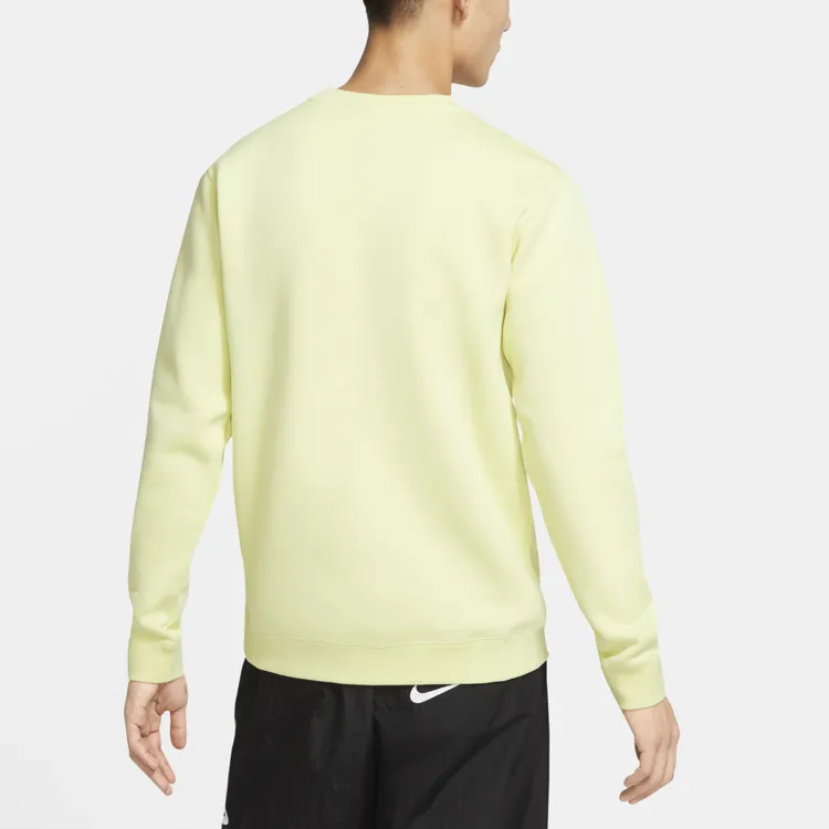 Nike Sweatshirts Men Orange Cyan-5