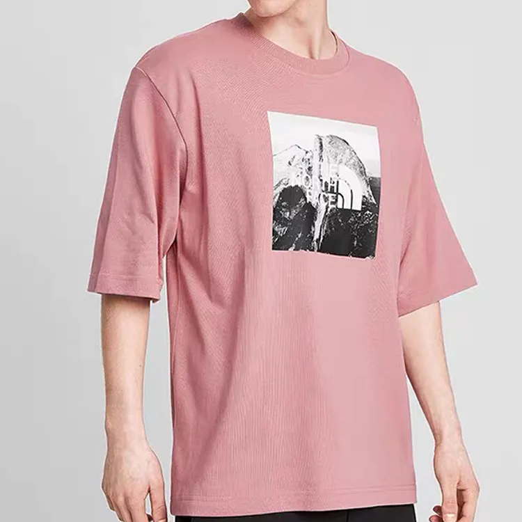 THE NORTH FACE T Shirt Unisex Pink-3