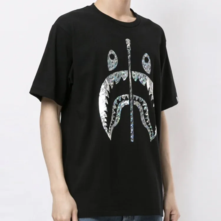 A BATHING APE Aurora Shark Tee-1