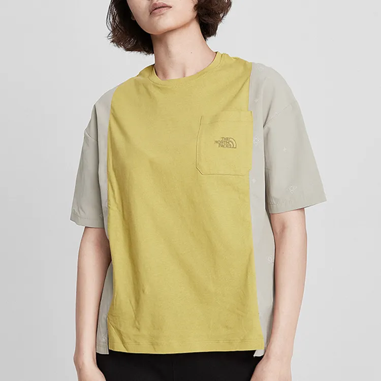 THE NORTH FACE T Shirt Women's Yellow-3