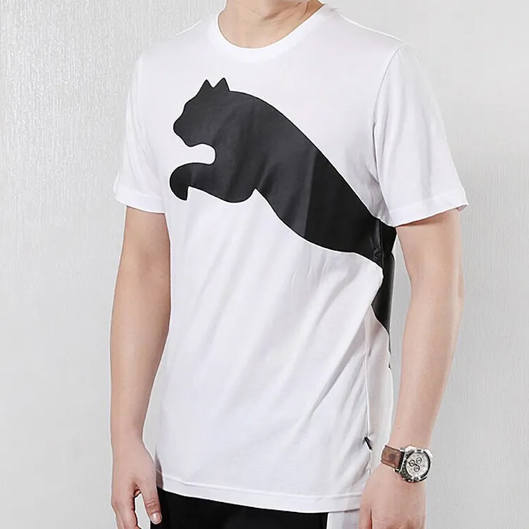 PUMA Set-in Sleeve T-Shirt Men's White-2