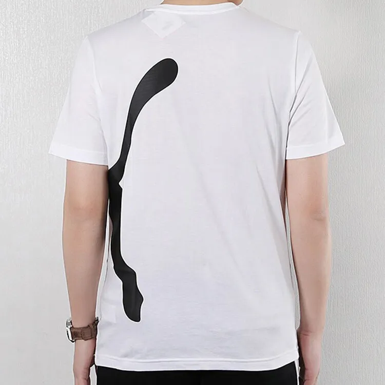 PUMA Set-in Sleeve T-Shirt Men's White-3