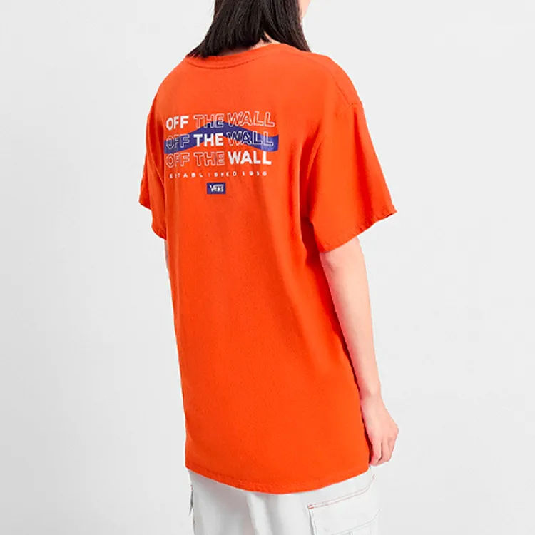 Vans T-Shirts Unisex Orange-2
