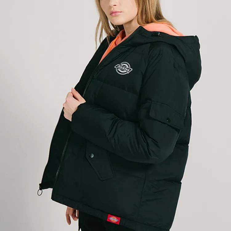 Dickies Down Jackets Women's Black-3