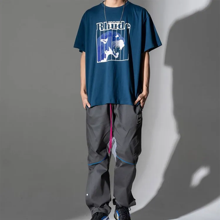 Rhude X PUMA T Shirts Unisex-4