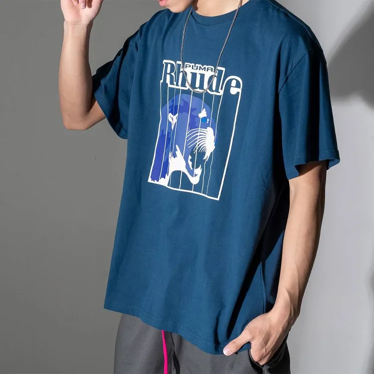 Rhude X PUMA T Shirts Unisex-3