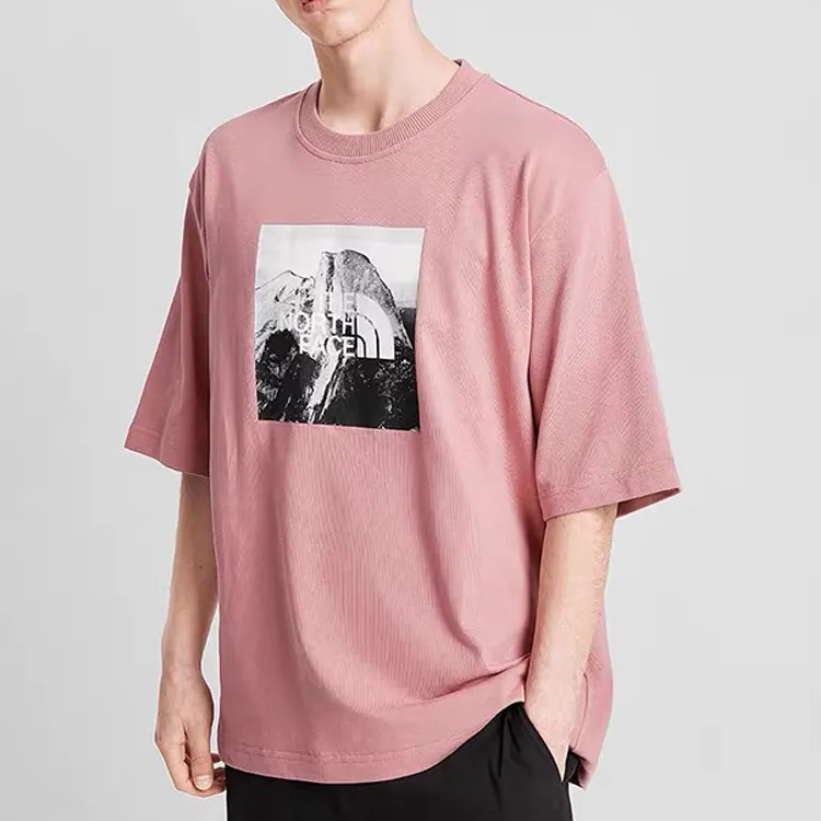 THE NORTH FACE T Shirt Unisex Pink-2