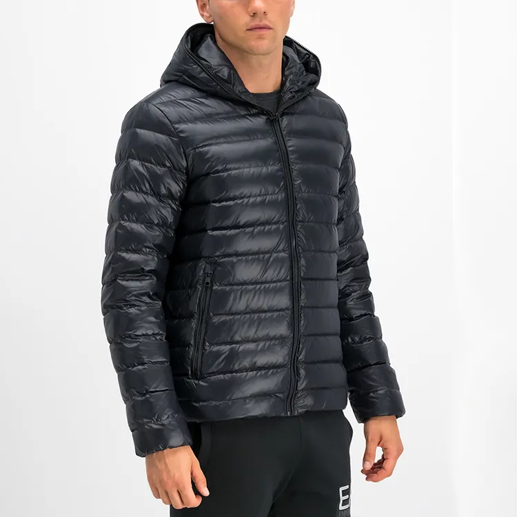 EMPORIO ARMANI Down Jackets Men Black-3
