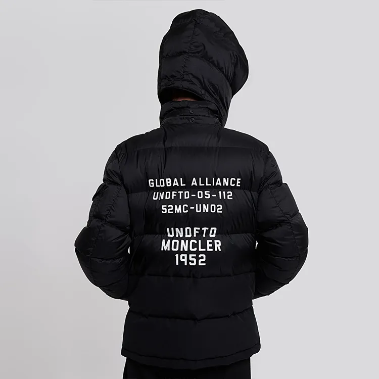 MONCLER GENIUS x UNDEFEATED Down Jacket Winter Men's Black-4