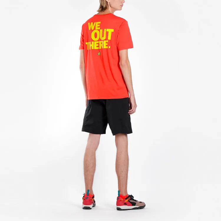 Nike ACG Set-in Sleeve T-Shirt Men's Red-4