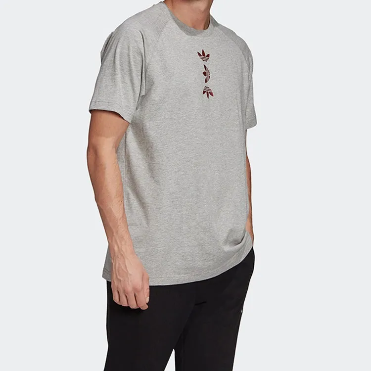Adidas Originals T Shirt Men's Medium Hemp Gray-4