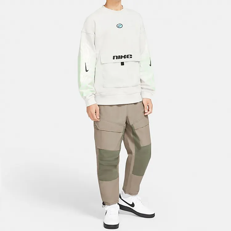 Nike SPORTSWEAR TECH PACK Casual Pants Men's Olive Gray-2