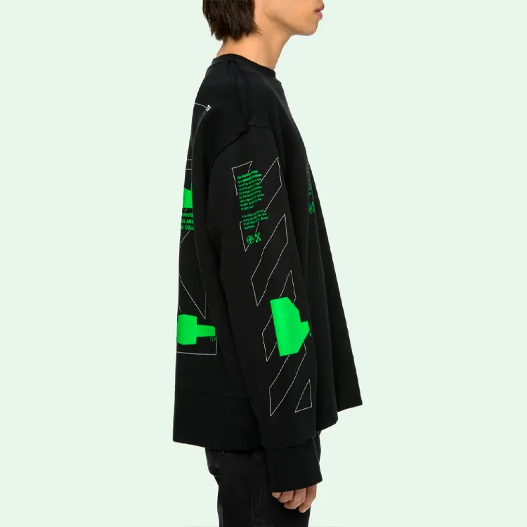OFF WHITE Arch Shapes Incompiuto Sweatshirt-5