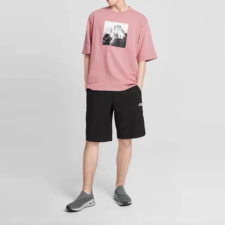 THE NORTH FACE T Shirt Unisex Pink-4