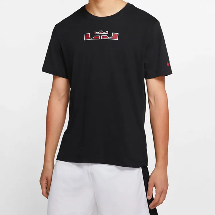 Nike T Shirts Men Black-3
