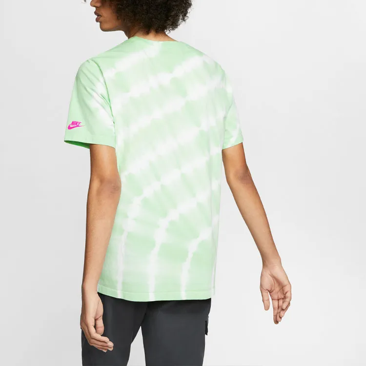 Nike Sportswear T Shirt Men's White/pale Grass Green-3