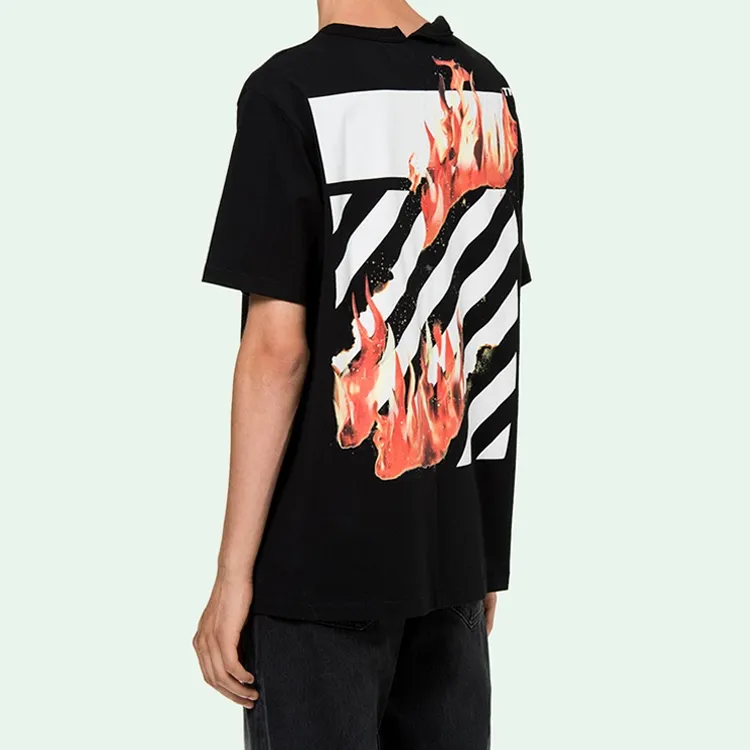 OFF WHITE SS19 T Shirt Men's Black-3