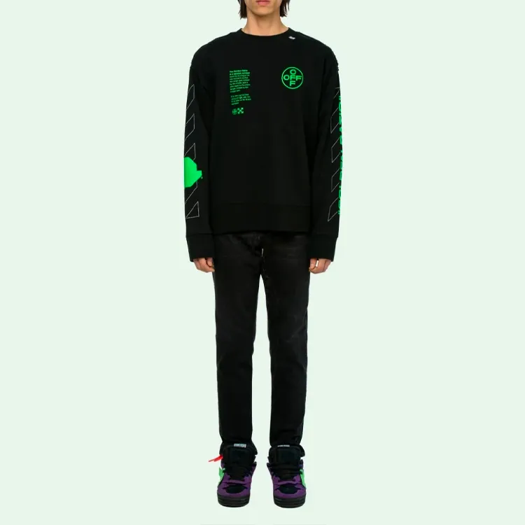 OFF WHITE Arch Shapes Incompiuto Sweatshirt-4