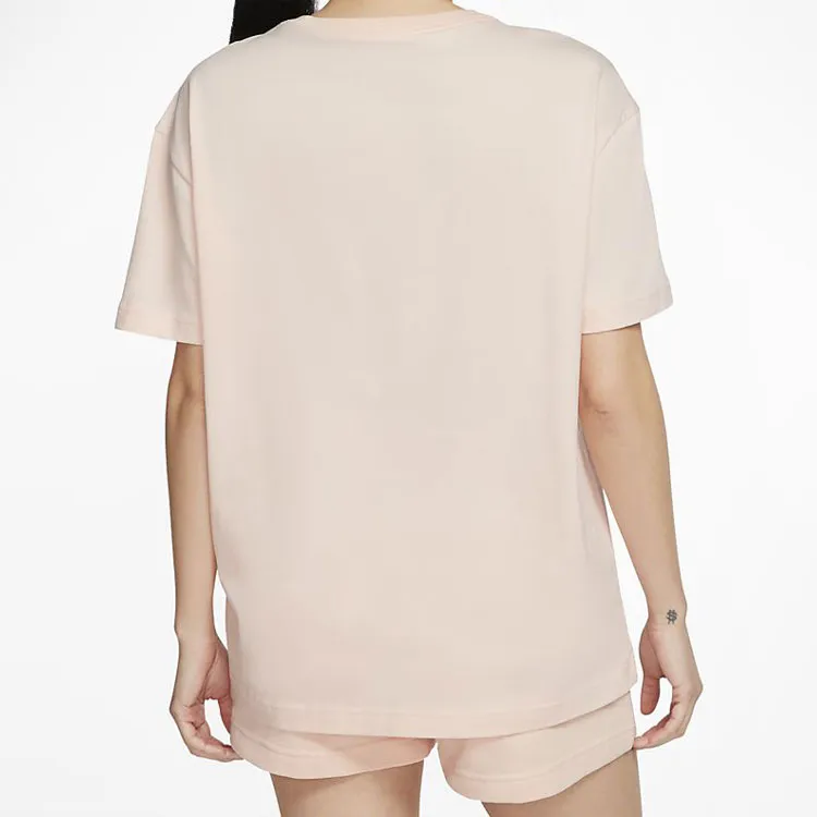 Nike T Shirt Women's Washed Coral Red-3