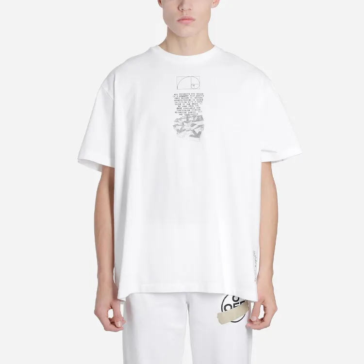 OFF WHITE Oversized Dripping Arrows T Shirt-2