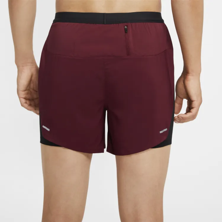 Nike Casual Shorts Men Dark Red-4